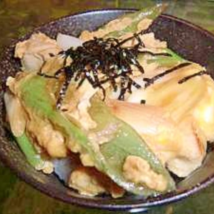 めんつゆ＆フライパンで簡単親子丼